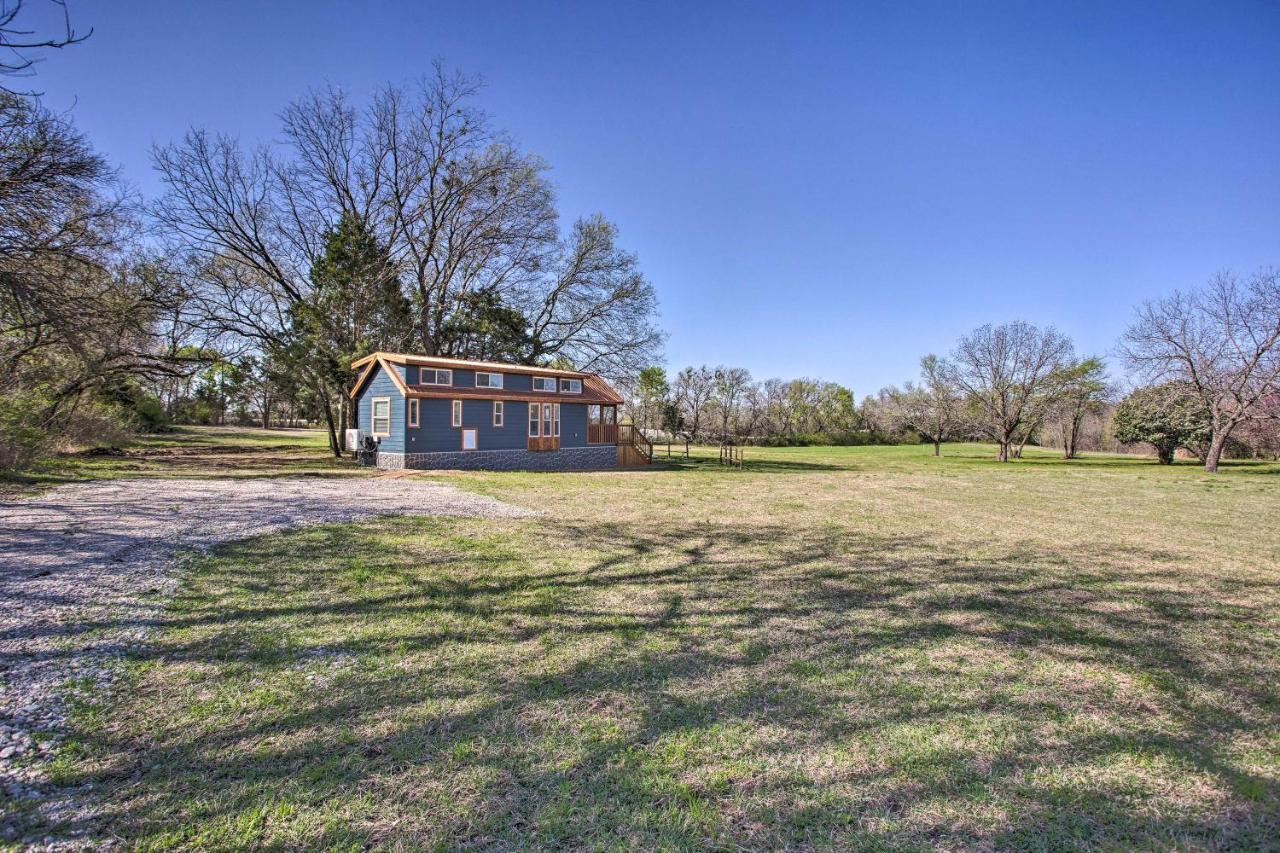 Cozy Mckinney Tiny Home With Porch And Fire Pit! Extérieur photo
