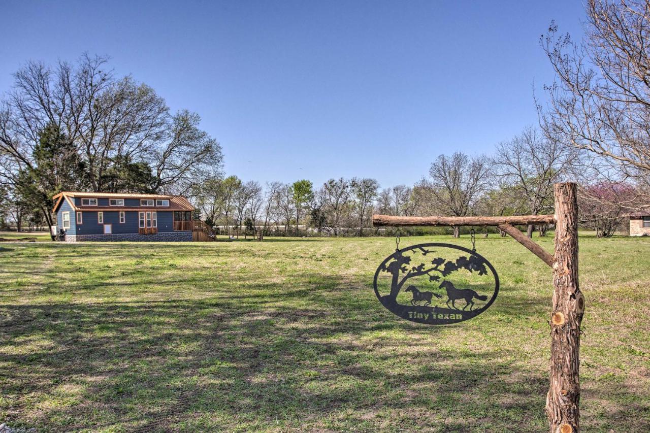 Cozy Mckinney Tiny Home With Porch And Fire Pit! Extérieur photo